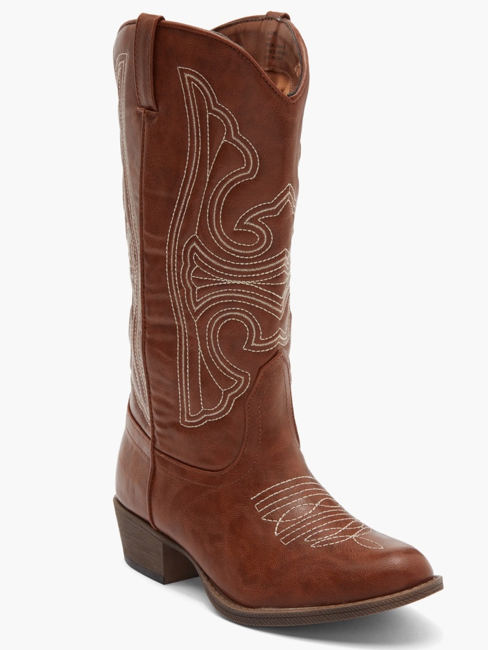 Coconuts by Matisse Legend Dark Brown Cognac Cowboy Boots New!